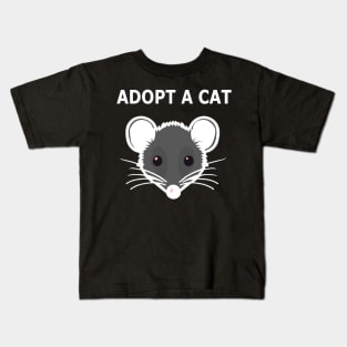 adopt a cat Kids T-Shirt